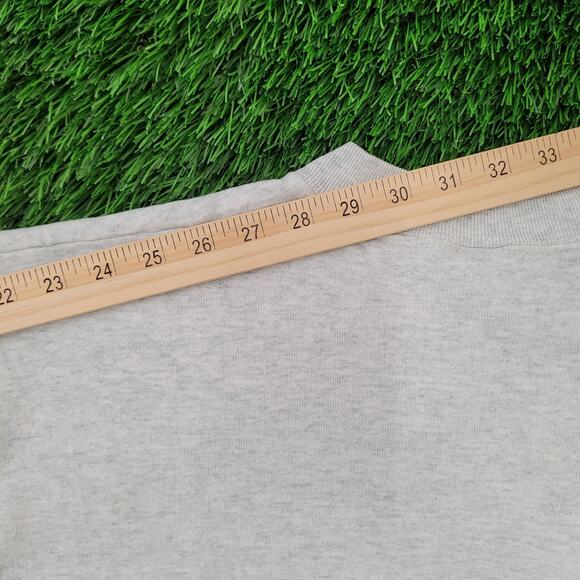 Vintage Skinner-Magnet Center Sweatshirt Womens L 23x23 Crop - Picture 4 of 13